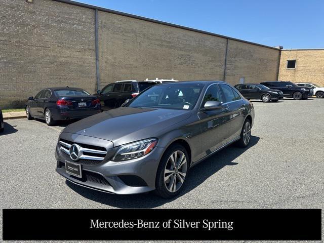 used 2021 Mercedes-Benz C-Class car, priced at $28,900