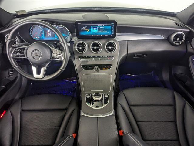used 2021 Mercedes-Benz C-Class car, priced at $28,900