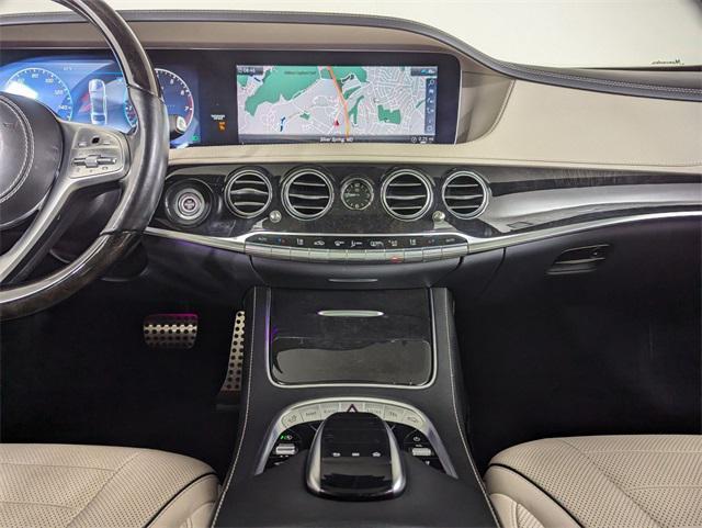 used 2020 Mercedes-Benz S-Class car, priced at $49,500
