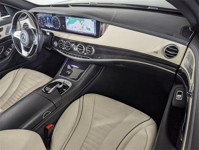 used 2020 Mercedes-Benz S-Class car, priced at $49,500