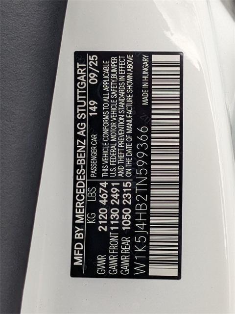 new 2026 Mercedes-Benz CLA 250 car, priced at $50,305