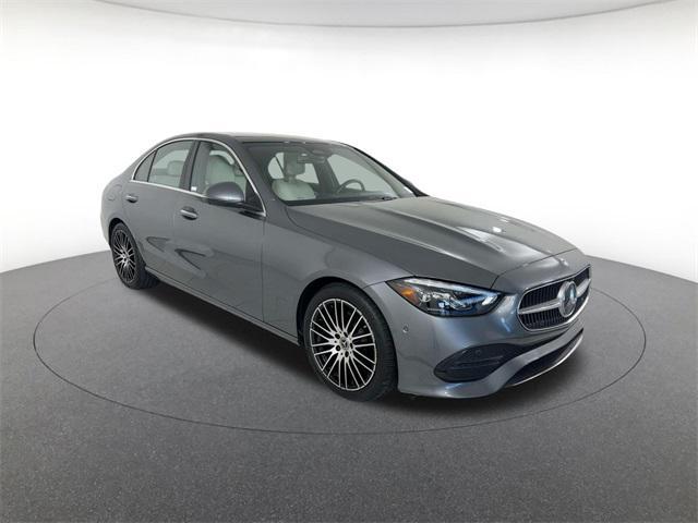 used 2022 Mercedes-Benz C-Class car, priced at $33,900