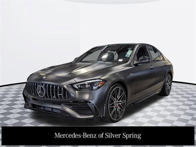 new 2024 Mercedes-Benz AMG C 43 car, priced at $82,230