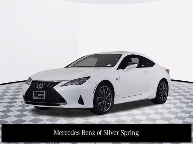 used 2022 Lexus RC 350 car, priced at $40,900