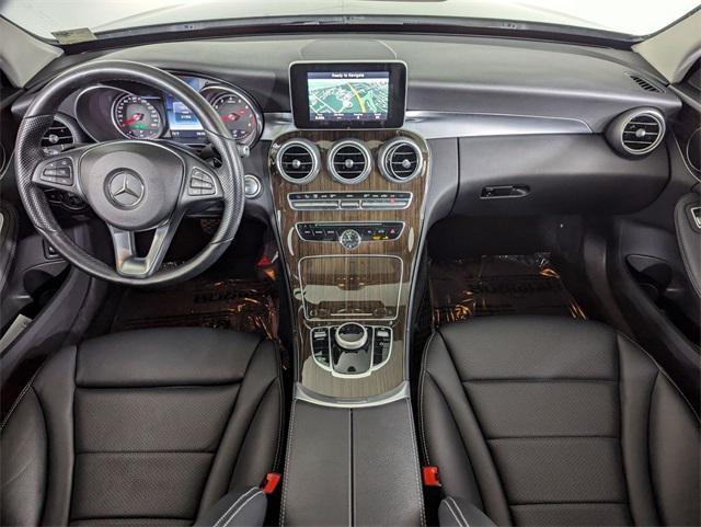 used 2017 Mercedes-Benz C-Class car, priced at $19,900