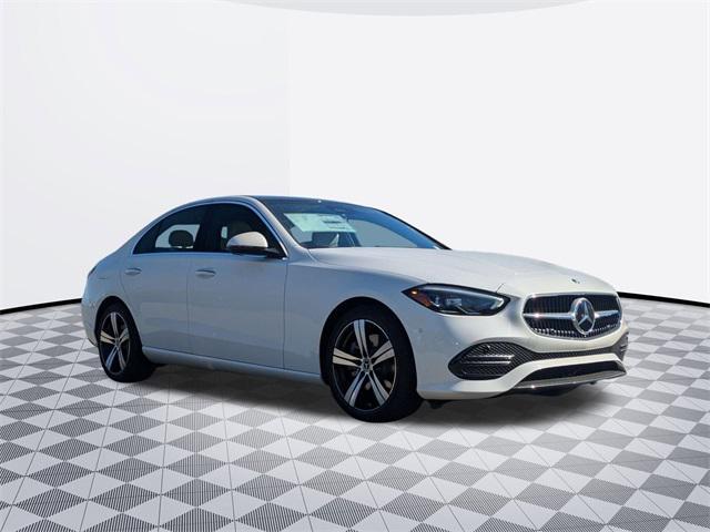 new 2025 Mercedes-Benz C-Class car, priced at $53,050