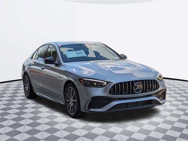 new 2024 Mercedes-Benz AMG C 43 car, priced at $69,705