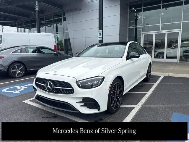 used 2022 Mercedes-Benz E-Class car, priced at $50,900