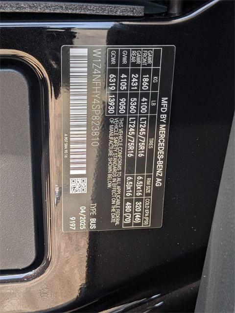 new 2025 Mercedes-Benz Sprinter 2500 car, priced at $85,297