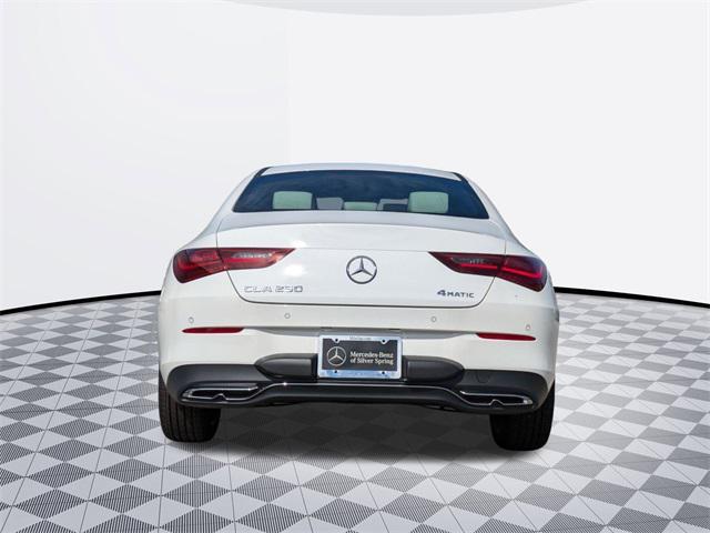 new 2025 Mercedes-Benz CLA 250 car, priced at $47,710