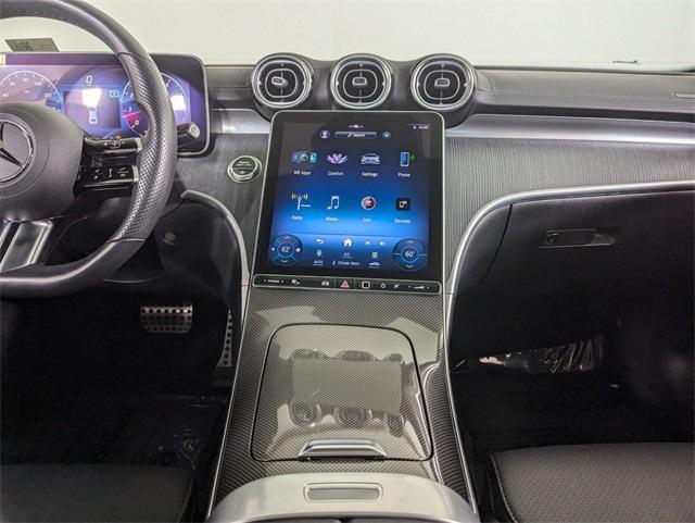 used 2022 Mercedes-Benz C-Class car, priced at $38,900