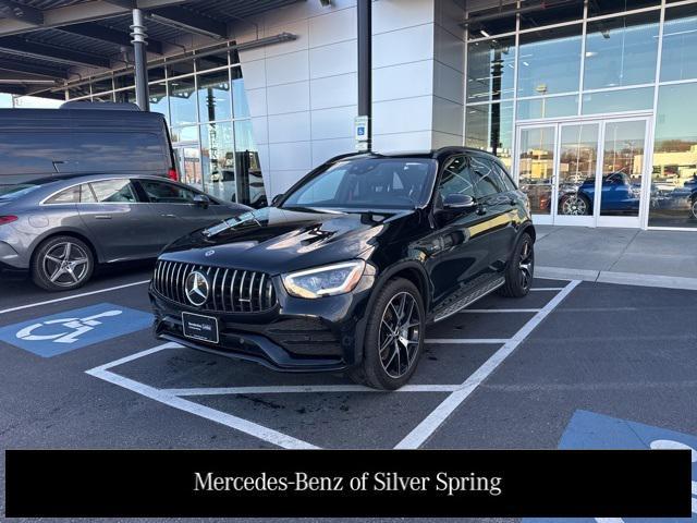 used 2021 Mercedes-Benz AMG GLC 43 car, priced at $46,900