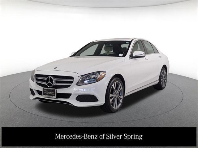 used 2018 Mercedes-Benz C-Class car, priced at $16,900