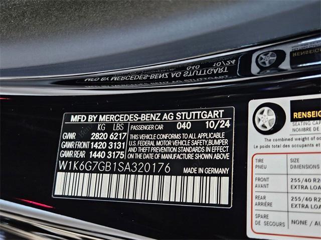 new 2025 Mercedes-Benz S-Class car, priced at $132,090