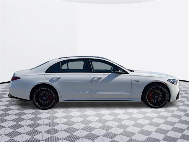 new 2025 Mercedes-Benz AMG S 63 E car, priced at $197,545