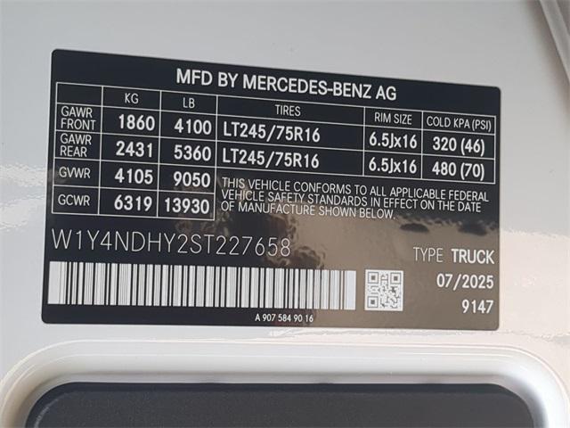 new 2025 Mercedes-Benz Sprinter 2500 car, priced at $71,499