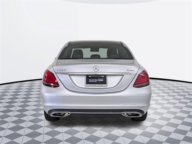 used 2021 Mercedes-Benz C-Class car, priced at $32,900