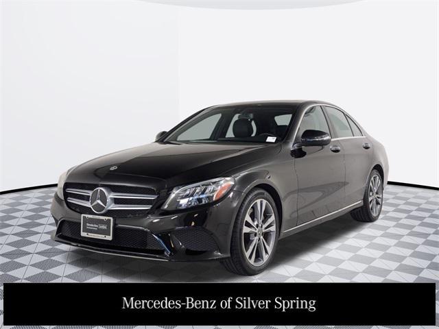 used 2021 Mercedes-Benz C-Class car, priced at $26,900