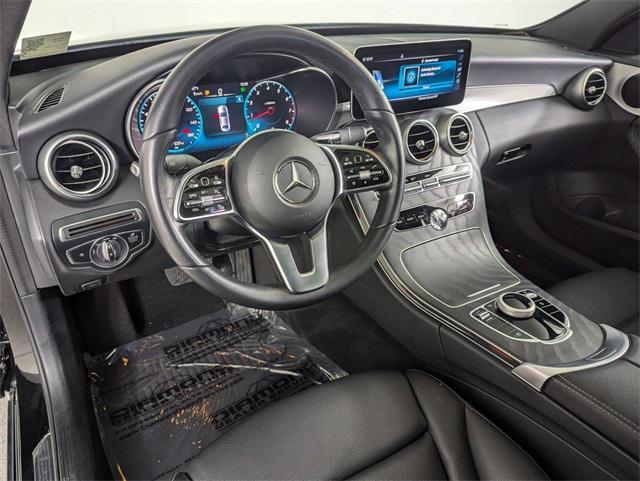 used 2021 Mercedes-Benz C-Class car, priced at $26,900