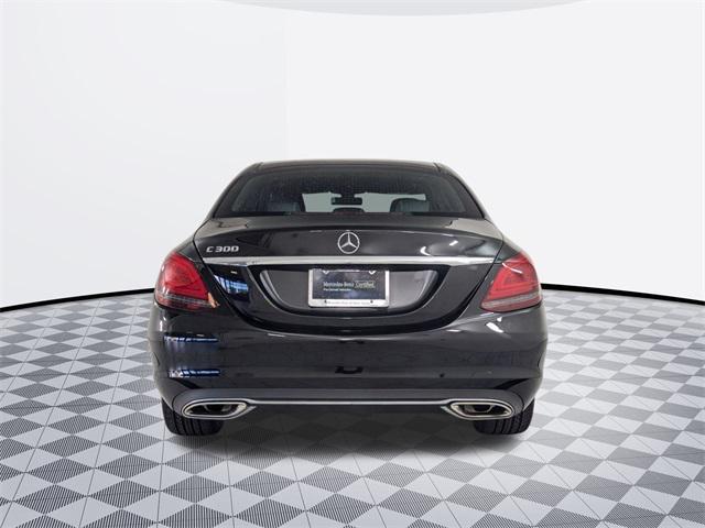 used 2021 Mercedes-Benz C-Class car, priced at $26,900