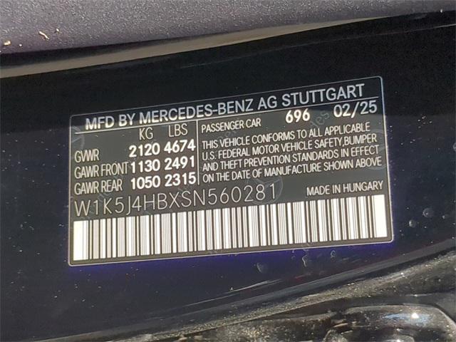 new 2025 Mercedes-Benz CLA 250 car, priced at $45,500
