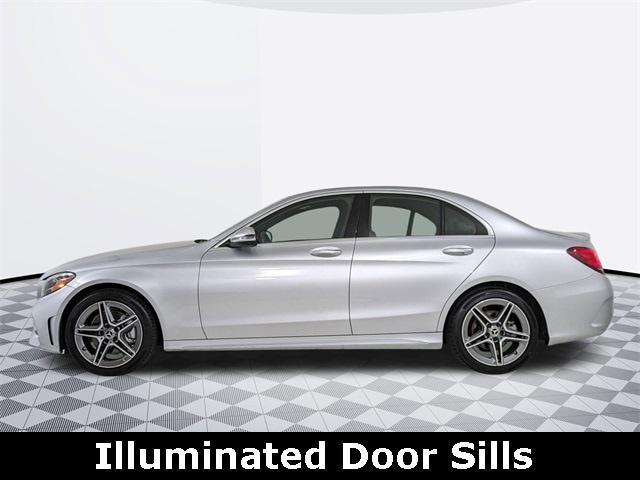 used 2021 Mercedes-Benz C-Class car, priced at $33,900