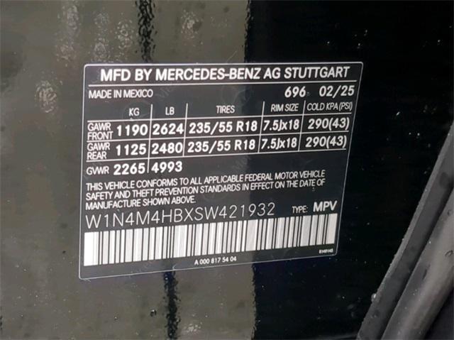new 2025 Mercedes-Benz GLB 250 car, priced at $49,870
