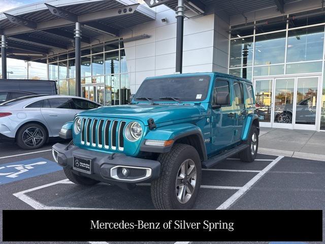 used 2020 Jeep Wrangler Unlimited car, priced at $27,900