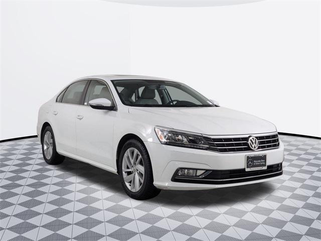 used 2018 Volkswagen Passat car, priced at $13,900