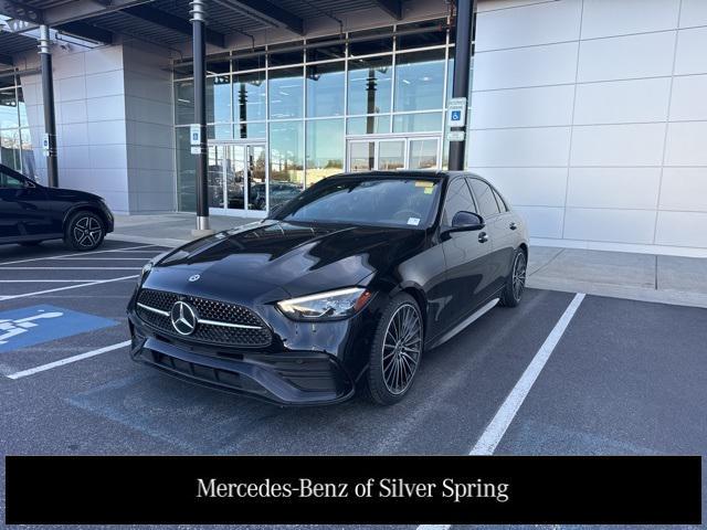 used 2023 Mercedes-Benz C-Class car, priced at $38,900