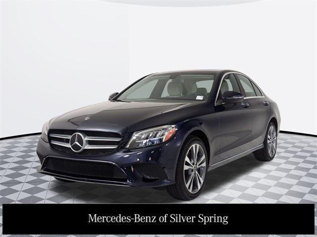 used 2021 Mercedes-Benz C-Class car, priced at $28,900