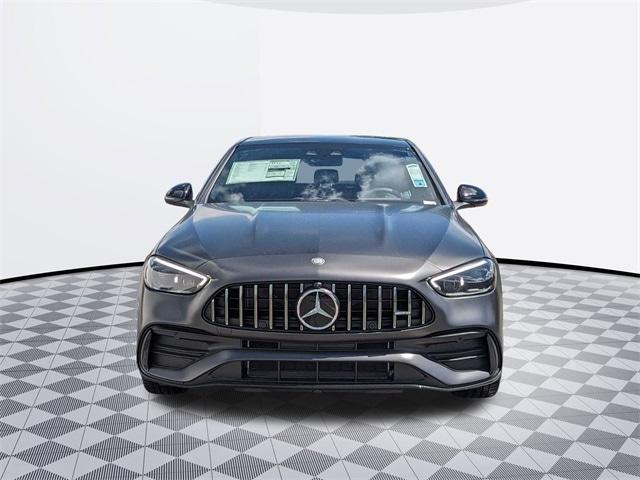 new 2024 Mercedes-Benz AMG C 43 car, priced at $77,900