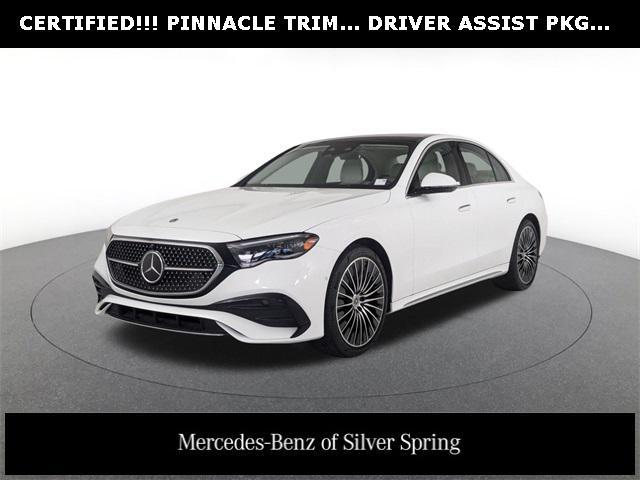 used 2024 Mercedes-Benz E-Class car, priced at $60,900