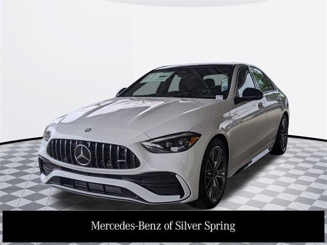 new 2024 Mercedes-Benz AMG C 43 car, priced at $73,475