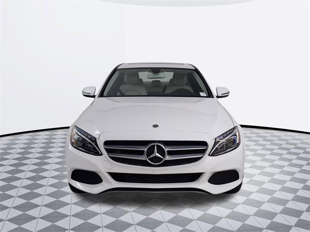 used 2018 Mercedes-Benz C-Class car, priced at $22,900