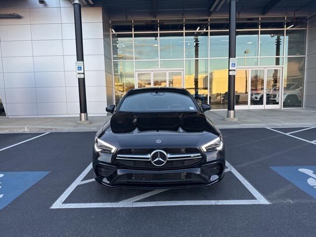 used 2020 Mercedes-Benz AMG CLA 35 car, priced at $35,900