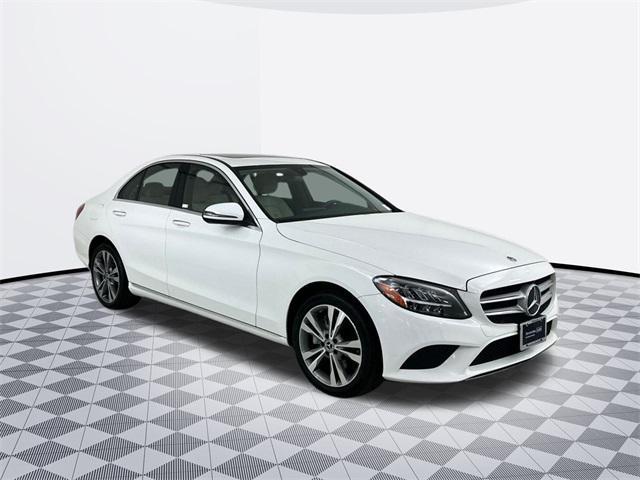 used 2021 Mercedes-Benz C-Class car, priced at $28,900