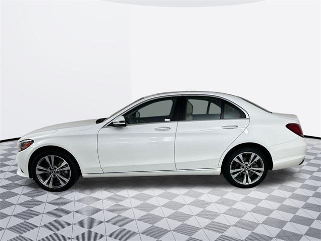 used 2021 Mercedes-Benz C-Class car, priced at $28,900