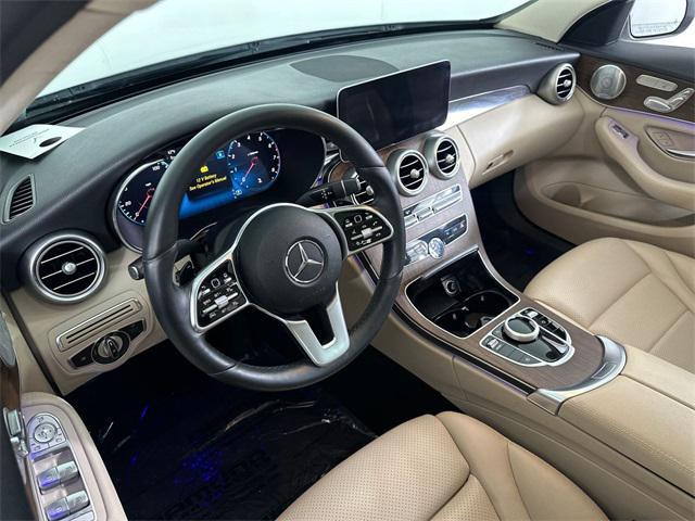 used 2021 Mercedes-Benz C-Class car, priced at $28,900