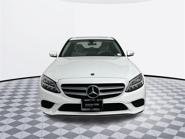 used 2021 Mercedes-Benz C-Class car, priced at $28,900