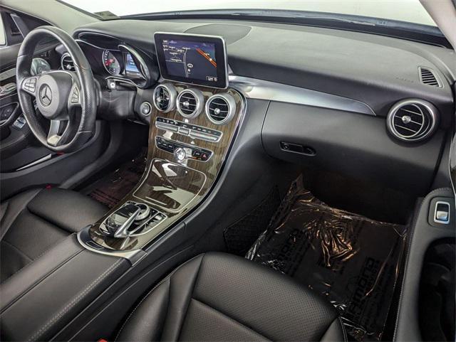 used 2017 Mercedes-Benz C-Class car, priced at $19,900