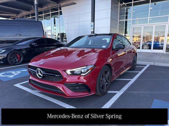 used 2022 Mercedes-Benz AMG CLA 35 car, priced at $37,900