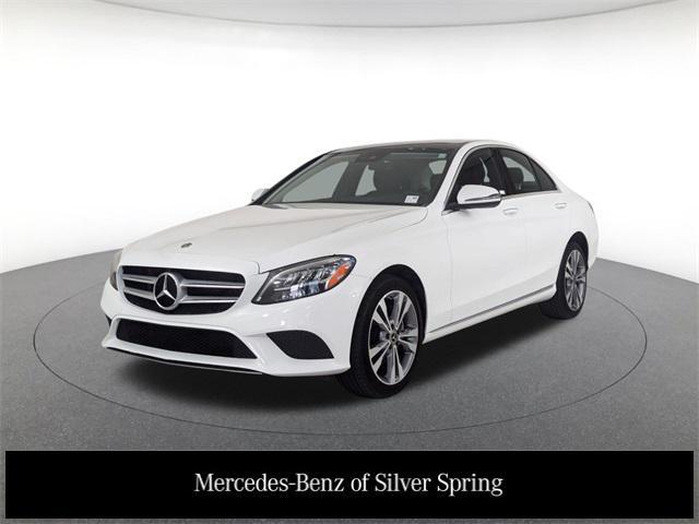 used 2021 Mercedes-Benz C-Class car, priced at $26,900