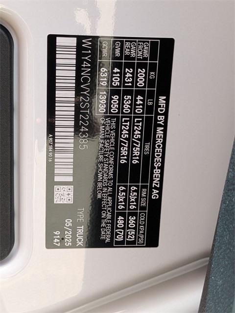 new 2025 Mercedes-Benz Sprinter 2500 car, priced at $76,609