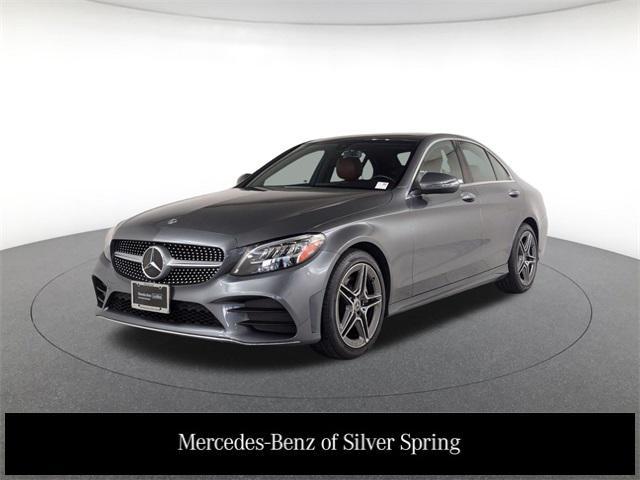 used 2021 Mercedes-Benz C-Class car, priced at $30,900