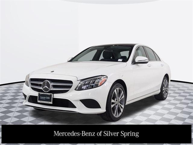 used 2021 Mercedes-Benz C-Class car, priced at $31,900