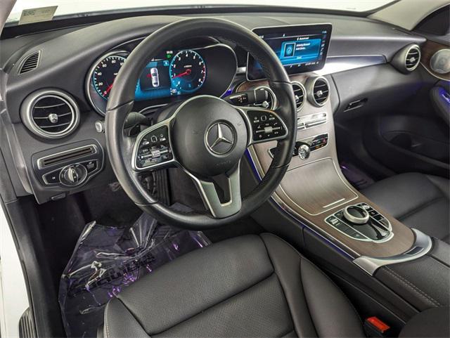 used 2021 Mercedes-Benz C-Class car, priced at $31,900