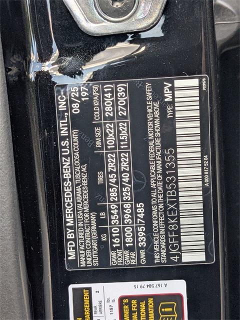 new 2026 Mercedes-Benz AMG GLS 63 car, priced at $158,115