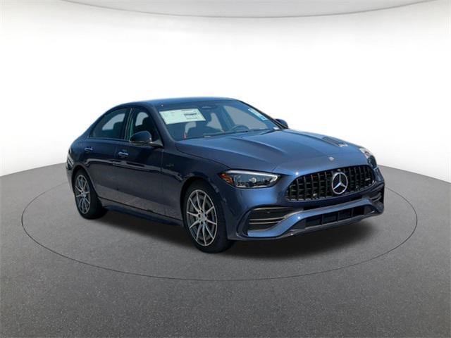 new 2025 Mercedes-Benz AMG C 43 car, priced at $70,900