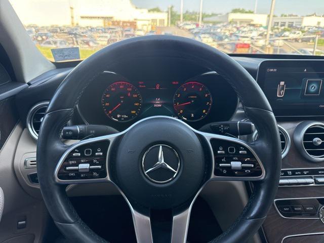 used 2021 Mercedes-Benz C-Class car, priced at $27,900
